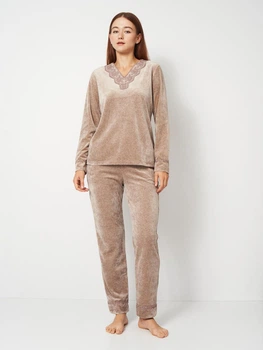 Костюм Cotpark кофта,брюки 3XL кофейный 30400-01