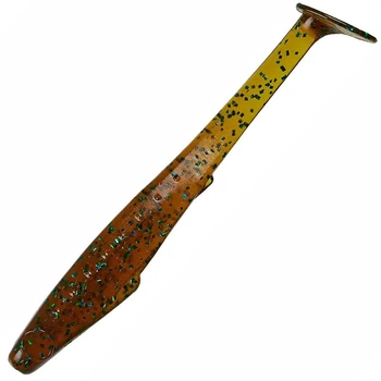 Силікон Reins Rockvibe Shiner 4" 565 Motor Oil Green Flake (8шт/уп)