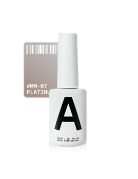 Гель-лак для ногтей Adore Gel Polish Cat's Eye Metal Glass №Mm-07 Серо-бежевый 12 мм
