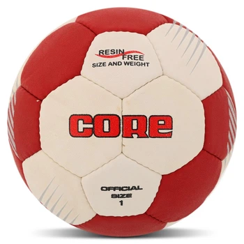 Мяч гандбольный детский размер №1 Core Official 7574-1 White-Red
