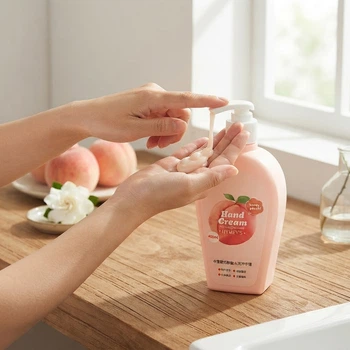Крем для рук HYMEY'S Honey Peach з персиком і медом 400 г, (W3-04009.peach)