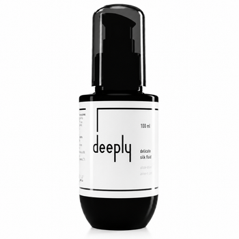 Несмываемый шёлковый флюид Deeply Delicate Silk Fluid для разглаживания мягкости и блеска волос 100 мл