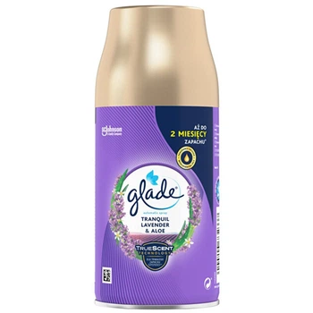 Сменный баллон для автоматического освежителя воздуха Glade Tranquil Lavender & Aloe Automatic Spray, 269 мл