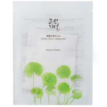 Успокаивающая тканевая маска с экстрактом центеллы Beauty of Joseon Centella Asiatica Calming Mask, 25 мл * 1 шт