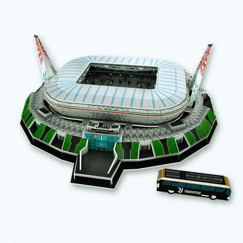 3D пазл-конструктор объёмный картонный magic juventus stadium стадион ювентус 40х39х14 см 103 детали от 3 лет TAV-6766008