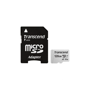 Карта памяти Transcend 128GB microSDXC class 10 UHS-I U3 (TS128GUSD300S-A) (357421)