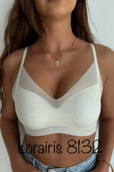 Топ-бюстгальтер без каркасів 8132 Lora Iris молочний M