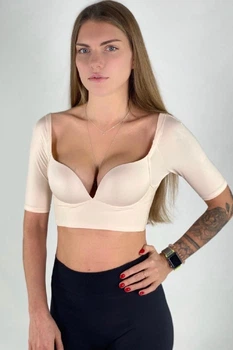 Бюстгальтер-топ push-up 6626 Lora Iris телесный 80B