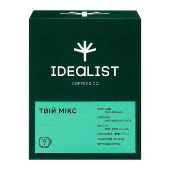 Дрип-кофе Idealist Coffee Co Твой Микс 7 Дрипов 84g