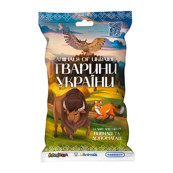 Стретч іграшка-сюрприз Sbabam Тварини України
