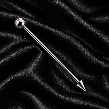 Серьга штанга для индастриал Asteel шарик конус 4 мм, длина 32 мм