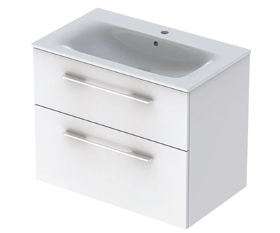 Тумба с раковиной 80 см GEBERIT SELNOVA SQUARE 501.240.00.1