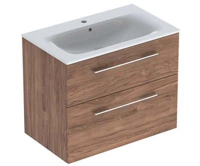 Тумба с раковиной 80 см GEBERIT SELNOVA SQUARE 501.242.00.1