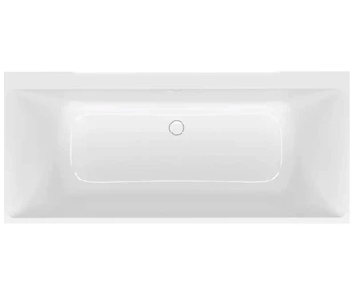 Квариловая ванна 180х80 см VILLEROY & BOCH SUBWAY 3.0 UBQ180SBW2DV-01