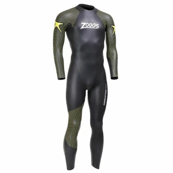 Гідрокостюм для триатлону Zoggs Predator pro FS 4.3.2.1,5 mm Чорно-жовтий L (464090.BKYL.L)