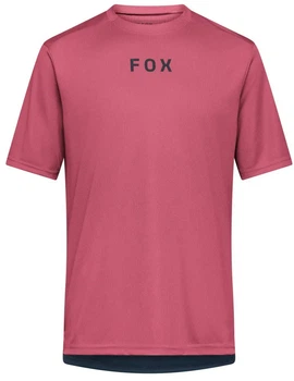 Джерси велосипедное Fox Ranger Wordmark ягодное, размер M
