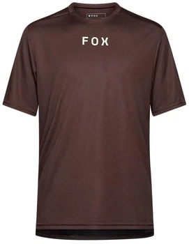 Джерси велосипедное Fox Ranger Wordmark коричневое, размер S
