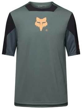 Джерси велосипедное Fox Defend Creation Sage M шалфейное короткий рукав TruDri Cordura