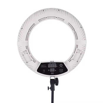 Лампа Fill Light FD-480II потужність 96W, індекс передачі кольору 95Ra, діапазон колірної температури 2700-7500K Black White