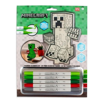 Набір Kids Licensing Minecraft Розмальовка 2D Фігурки (MC00057)