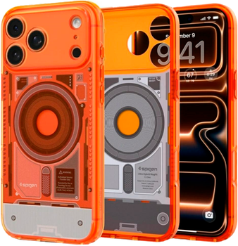 Панель Spigen C1 Ultra Hybrid Mag MagSafe для Apple iPhone 18 Pro Max / 17 Pro Max Orange (8800337251135)