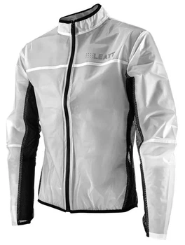 Дождевик велосипедный Leatt MTB RaceCover полупрозрачный, размер S