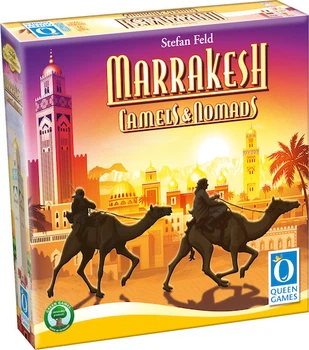Додаток до гри Queen Games Marrakesh: Camels and Nomads Expansion (англійське видання) (4010350284711)  