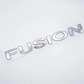 Емблема напис Fusion Ford 15,1*1,6 см ABS, хром, глянець
