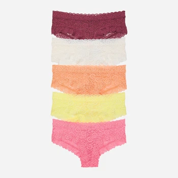 Набор трусиков бразилиана женских Victoria's Secret 702448328 XL 5 шт Яркий микс (1161880916)