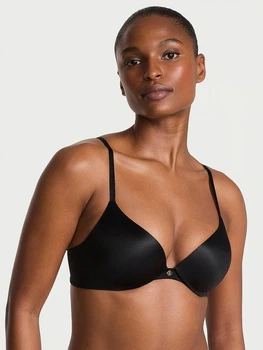 Бюстгальтер с Push-up с косточками Victoria's Secret 987733578 36A Черный (1162508404)