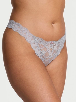 Трусики бикини женские Victoria's Secret 909293603 2XL Серые (1161880633)