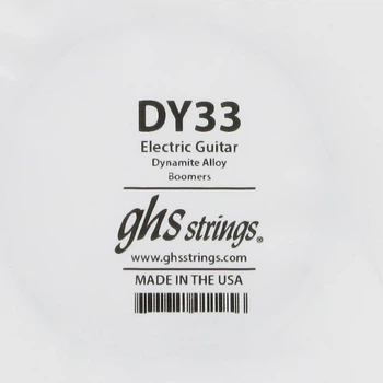 Струна GHS DY33 Boomers Low Tune Dynamite Alloy Wound .033