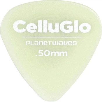 Медіатори D'Addario 1CCG2 Planet Waves Classic Celluloid Cellu-Glo Player's Pack 0.50 mm (10 шт.)