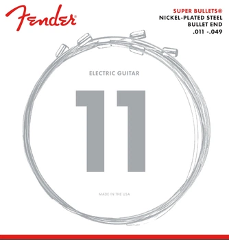 Струны для электрогитары Fender 3250M Super Bullets Nickel-Plated Steel 11/49