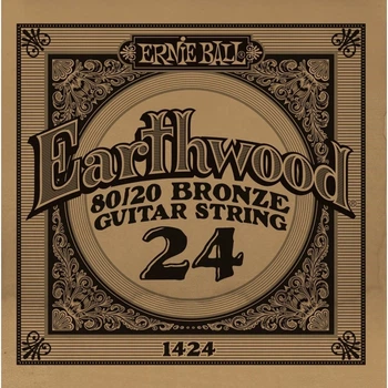 Струна Ernie Ball 1424 Earthwood 80/20 Bronze .024