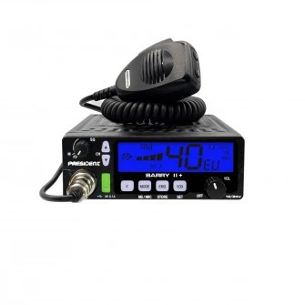 Радиостанция President Barry II+, 40 каналов, AM/FM, 13.2/24V