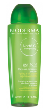 Шампунь для жирных волос Биодерма, Bioderma Nodé G Shampoing Purifiant, 400 мл