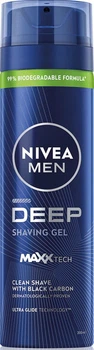 Гель NIVEA для бритья 200 мл Deep Clean Shave