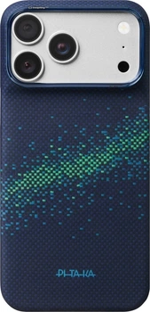 Чохол для смартфона Apple iPhone 18 Pro Max/17 Pro Max Pitaka Edge Milky Way Galaxy 2.0 MagSafe Nearfield Blue (KI1805PM)