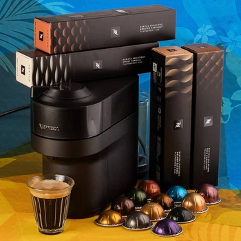 Набір Nespresso Vertuo Pop Liquorice Black + 52 капсули Vertuo