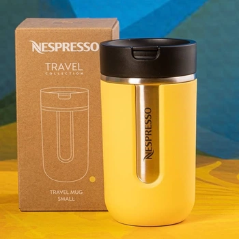 Термокухоль Nespresso Nomad Travel Mug Small City Sun Yellow, 300 мл