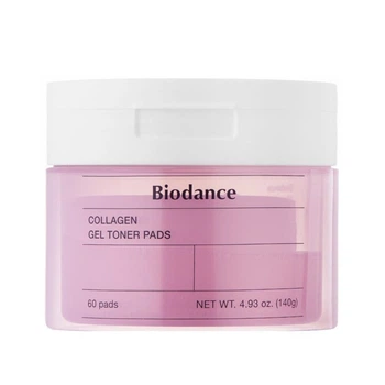 Колагенові гелеві педи Collagen Gel Toner Pads Biodance 60 шт 8809937361190