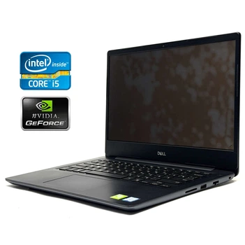 Игровой ультрабук Dell Vostro 14 5481 / 14" (1920x1080) IPS / Intel Core i5-8265U (4 (8) ядра по 1.6 - 3.9 GHz) / 16 GB DDR4 / 256 GB SSD / nVidia GeForce MX130, 2 GB GDDR5, 64-bit / WebCam / Win 10 Pro б/у