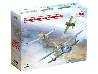 Збірна модель ICM “Повітряна битва над Халхін-Голом” – масштаб 1:72 (DS7208)