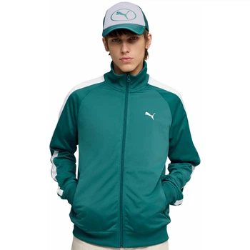 Толстовка T7 Track Jacket Puma 692462-41 56-58 Бірюзовий (4069162202772)