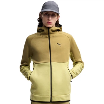 Толстовка PUMATECH Full-Zip Hoodie Puma 693951-66 56-58 Бежевий (4070033548967)
