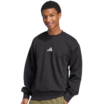 Світшот Essentials Feelcozy Fleece Sweatshirt Adidas JE3794 56-58 Чорний (4067905783809)