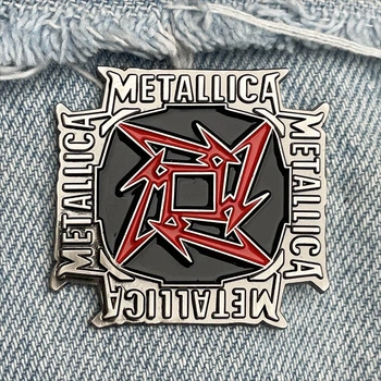 Значок пін Metallica (Quadruple Logo)