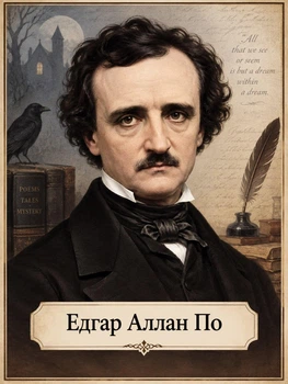 Портрет "Едгар Аллан По", розмір 30х40 - А3