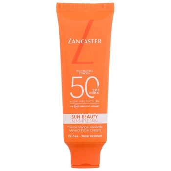 Минеральный крем для лица с SPF 50 Lancaster Sun Beauty Sensitive Skin, 50 мл